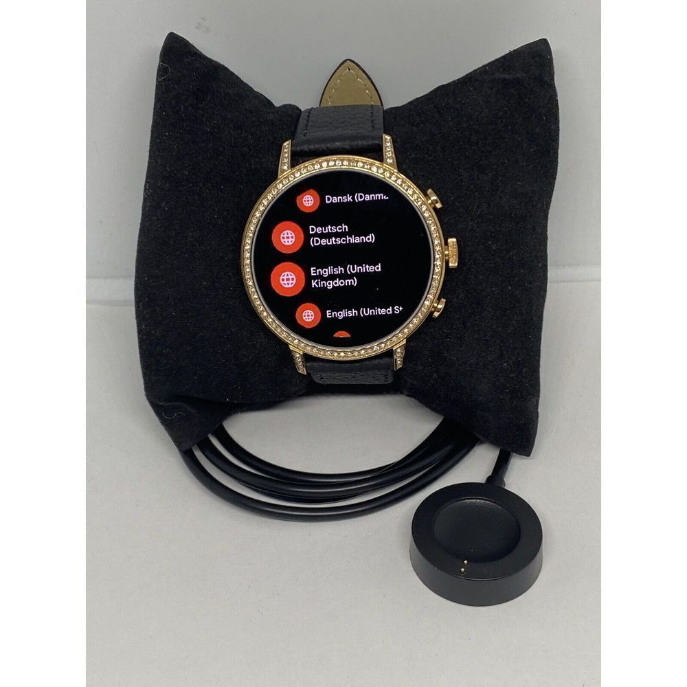 Fossil Gen 4 Authentic Digital Dial Smart Watch Custom Band FTW6030 AB192